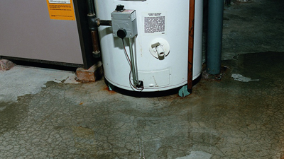 signs water heater failing