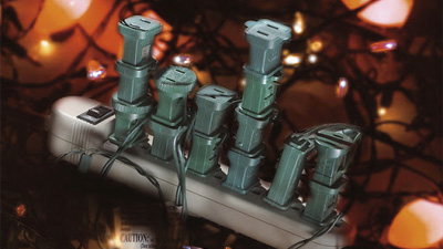christmas light safety - extension cord safety