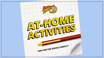 at home activities - fun stuff for kids