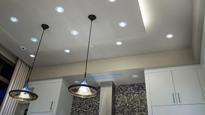 work from home improvements - recessed lighting
