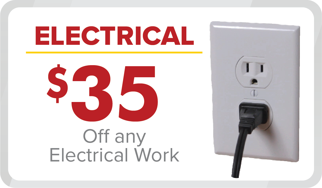 $35 off any electrical work