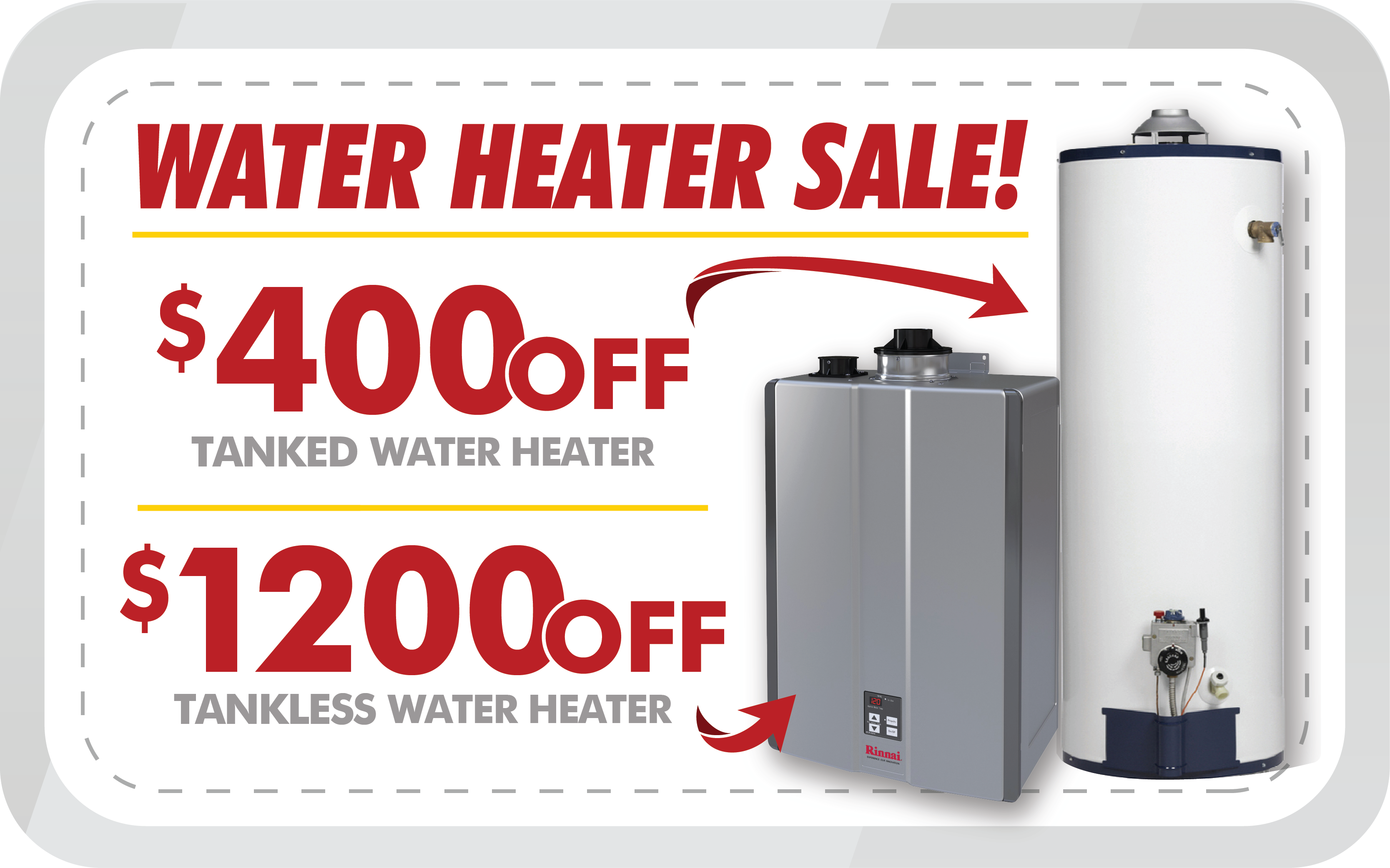 water heater sale - may2022