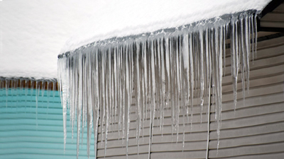 icicles on house sign of more serious issue