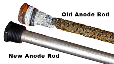 water heater check anode rod