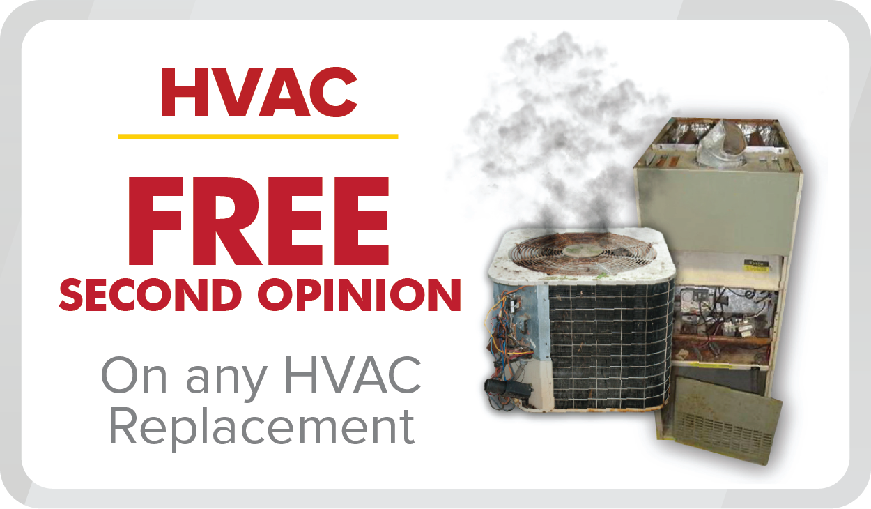 Get a Free SEcond Opinion on Any HVAC Replacement