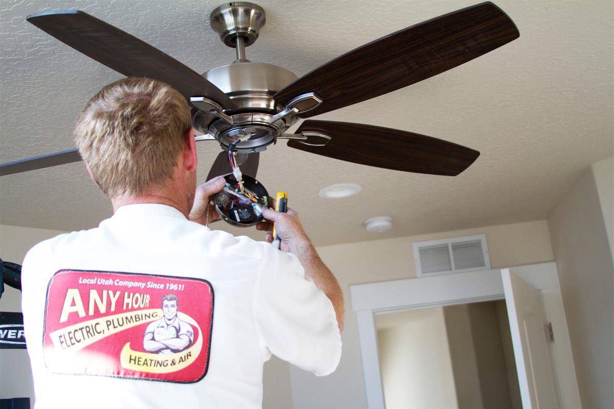 Any Hour Services - Ceiling Fan Installation Services in Utah