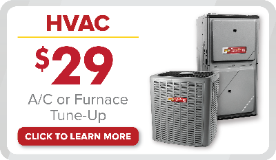 Take advantage of our October 2024 Promotions! Get an HVAC tune-up for just $29, featuring a check on your air conditioning unit and furnace. Click to learn more!.