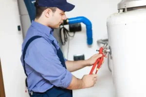 Water heater maintenance services by Any Hour Services