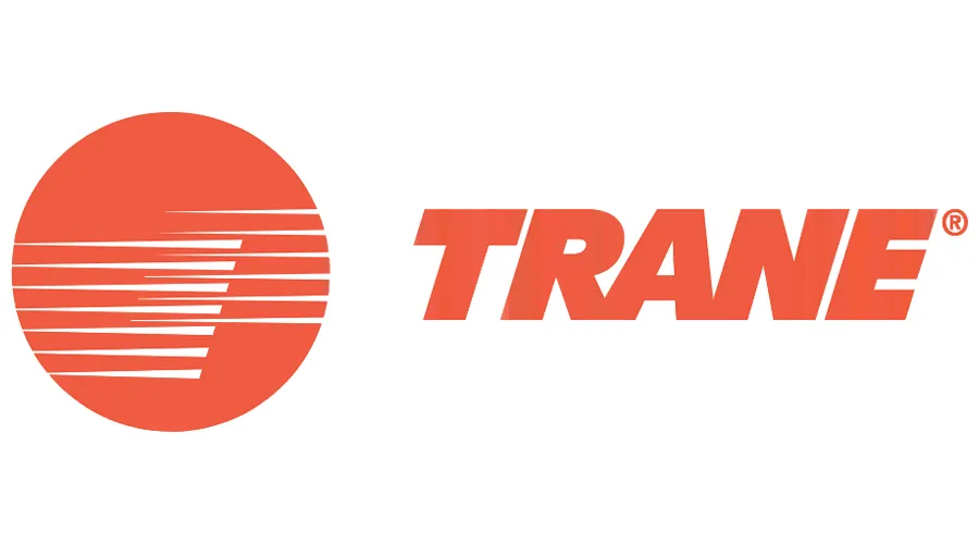 The Trane logo displays an orange sphere with horizontal lines, alongside the word “TRANE” in bold orange letters. This well-recognized symbol reflects Any Hour Services’ commitment to quality by offering trusted Trane air conditioning solutions for their valued customers.